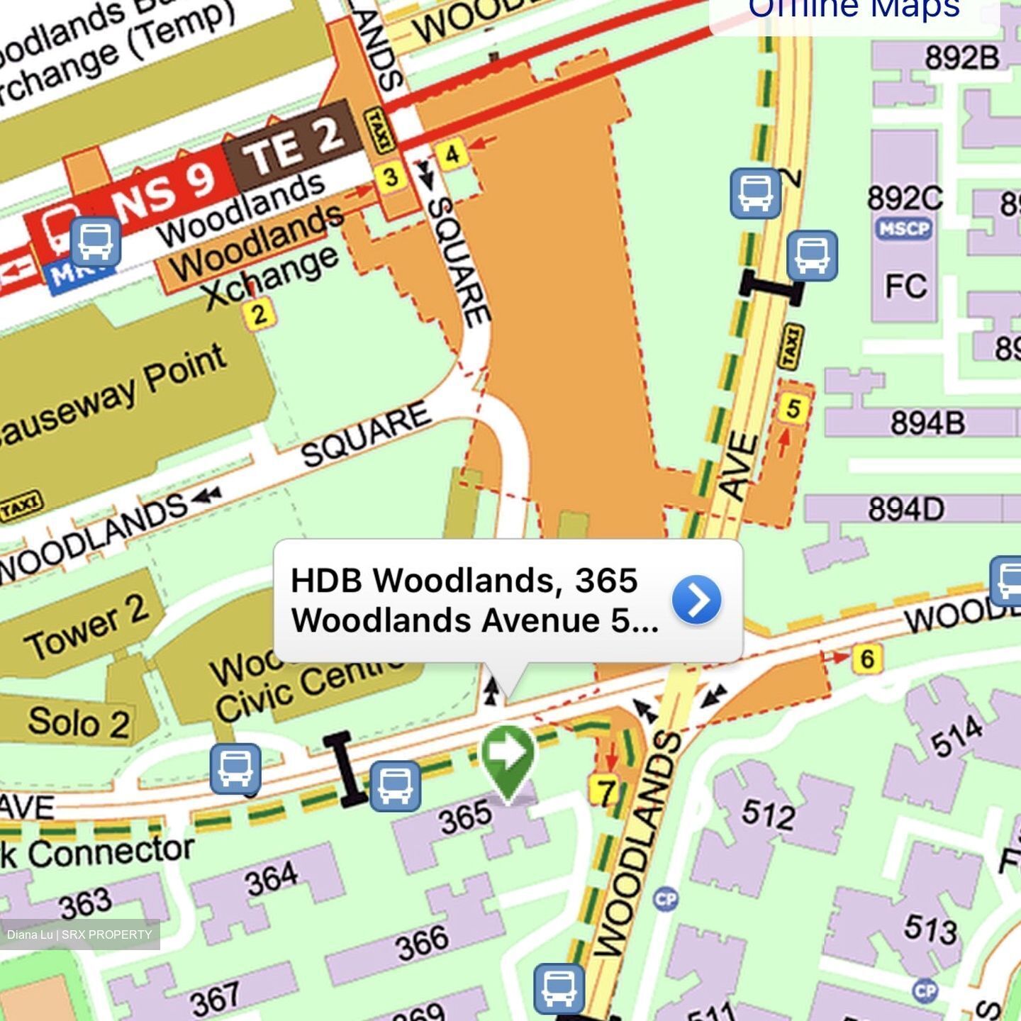 Blk 365 Woodlands Avenue 5 (Woodlands), HDB 5 Rooms #545336191